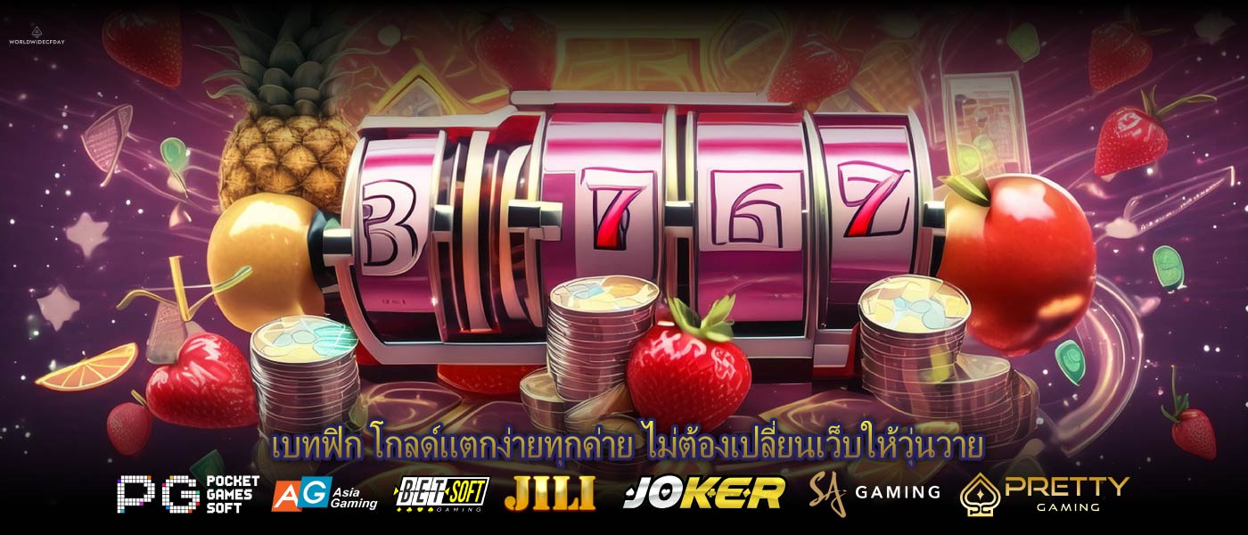 เบทฟิก โกลด์แตกง่ายทุกค่าย ไม่ต้องเปลี่ยนเว็บให้วุ่นวาย